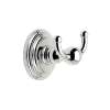 Chelsea 1111/PC Double Hook Robe Hook in Polished Chrome