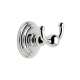 Chelsea 1111/PC Double Hook Robe Hook in Polished Chrome