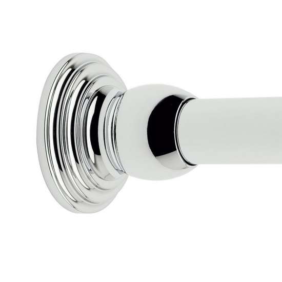 Replacement Shower Rod Bracket in Polished Chrome