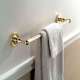 12 Inch Towel Bar in Polished Brass