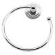 7in Wall Mounted Towel Ring in Polished Chrome