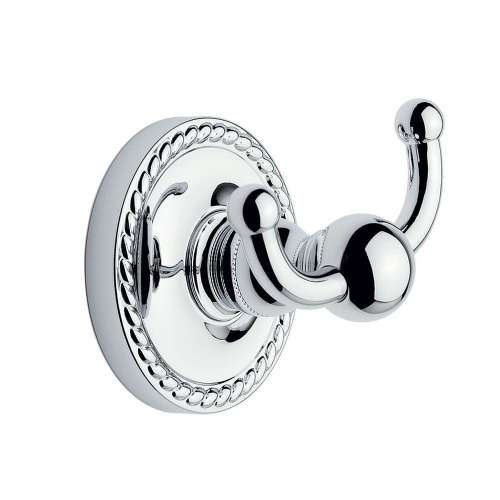 Canterbury 1511/PC Double Hook Robe Hook in Polished Chrome