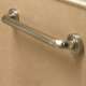 12in Grab Bar in Polished Brass