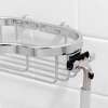 Razor Holder Attachment for Shower Basket in Polished Nickel