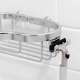 Razor Holder Attachment for Shower Basket in Polished Nickel