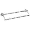 32in Double Towel Bar in Polished Chrome
