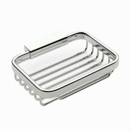 Soap Basket in Polished Chrome