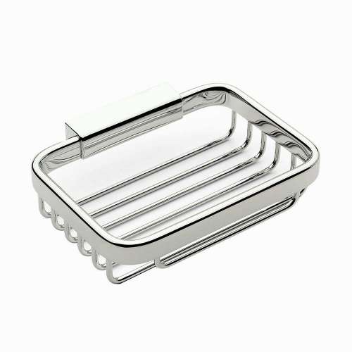 Soap Basket in Polished Chrome