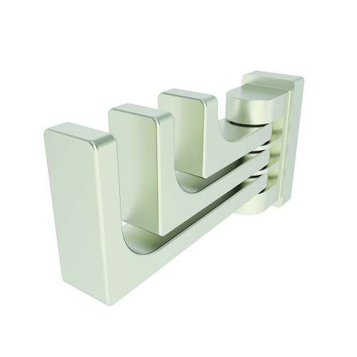 Triple Pivoting Hook in Satin Nickel