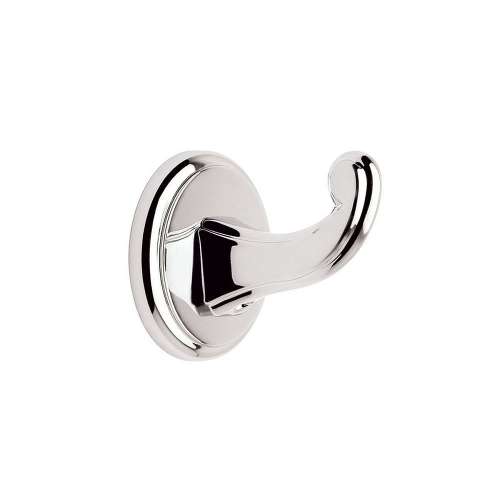 Single Robe Hook in Polished Nickel