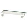 18in Tempered Glass Shelf in Polished Chrome