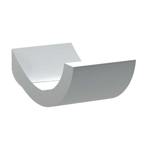 Solid Brass Single Robe Hook in Polished Nickel