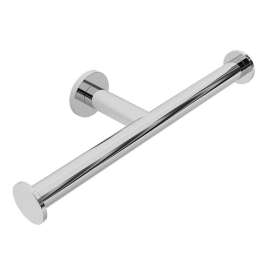 Kubic Single-Post Double-Roll Toilet Paper Holder