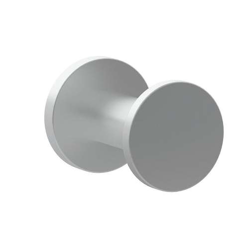 Kubic 4610/SN Single Hook Robe Hook in Satin Nickel