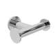 Kubic 4610D/PC Double Hook Robe Hook in Polished Chrome