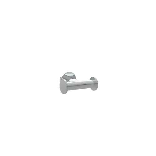 Kubic 4610D/PN Double Hook Robe Hook in Polished Nickel