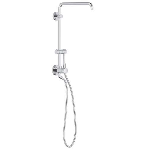 KSS-26486-27492000 Retro-Fit 18-in Shower System with Handshower in Chrome
