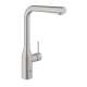 Essence Pull-Out Kitchen Faucet with Soap Dispenser, SuperSteel