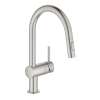 KKS-31378DC3 Minta Pull-Down Kitchen Faucet with Soap Dispenser