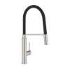 Concetto Semi-Pro Kitchen Faucet with Soap Dispenser, SuperSteel