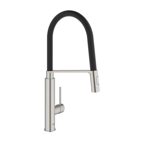 Concetto Semi-Pro Kitchen Faucet with Soap Dispenser, SuperSteel