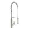 K7 Semi-Pro Kitchen Faucet with Soap Dispenser, SuperSteel
