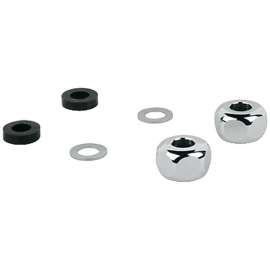 12914000 3/8-in Compression Union Nut and Seal (2 pack) in Chrome