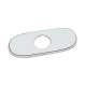 07551000 6-in Euro Escutcheon in Chrome