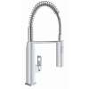 31401000 Eurocube Single-Handle Kitchen Faucet in StarLight Chrome