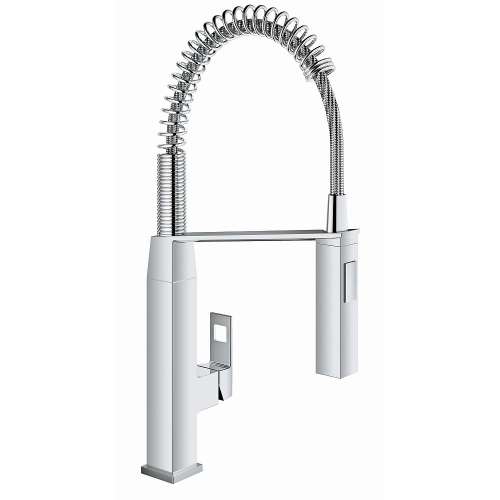 31401000 Eurocube Single-Handle Kitchen Faucet in StarLight Chrome
