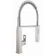 31401DC0 Eurocube Single-Handle Kitchen Faucet in SuperSteel Infinity