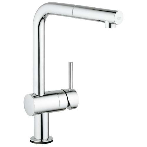 30218001 Minta Touch Single-Handle Kitchen Faucet with L-Spout in StarLight Chrome