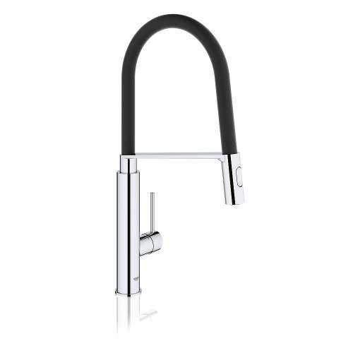 31492000 Concetto Professional Single-Handle Kitchen Faucet in StarLight Chrome
