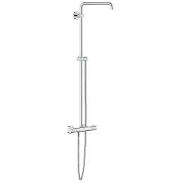 26419-M Euphoria Shower System with Thermostat for Wall Mount with 1.8 gpm Flow in StarLight Chrome