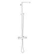 26420000 Euphoria Cube Shower System with Thermostat for Wall Mount with 1.8 gpm Flow in StarLight Chrome