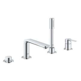 19577-M Lineare Four-Hole Bathtub Faucet with Handshower