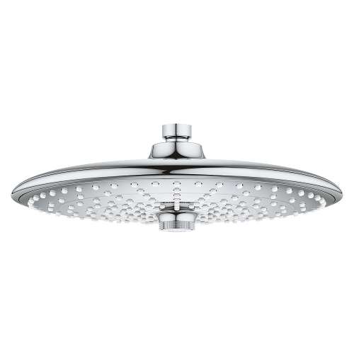26456000 Euphoria 260 3-Sprays Shower Head with 1.8 gpm Flow in StarLight Chrome
