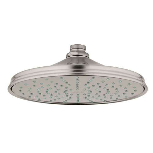 26474EN0 Rainshower Rustic 210 1-Spray Shower Head in Brushed Nickel