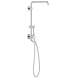 26486000 Retrofit 18-in Shower System with 1.8 gpm Flow in StarLight Chrome