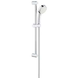 2757820E New Tempesta Cosmopolitan 100 2-Sprays Shower Rail Set in StarLight Chrome