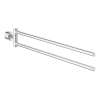 40308003 Atrio Double Towel Bar in StarLight Chrome