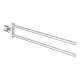 40308003 Atrio Double Towel Bar in StarLight Chrome