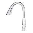 30368002-M Ladylux 1.75 GPM Single-Handle Kitchen Faucet in StarLight Chrome Finish