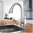 30368DC2 Ladylux 1.75 GPM Single-Handle Kitchen Faucet in Supersteel Infinity Finish