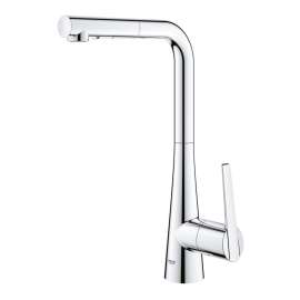 33893002-M Ladylux 1.75 GPM Single-Handle Kitchen Faucet in StarLight Chrome Finish