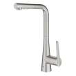 33893DC2 Ladylux 1.75 GPM Single-Handle Kitchen Faucet in Supersteel Infinity Finish