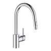 32665003 Concetto Single-Handle Dual Spray Pull-Down Kitchen Faucet in Chrome