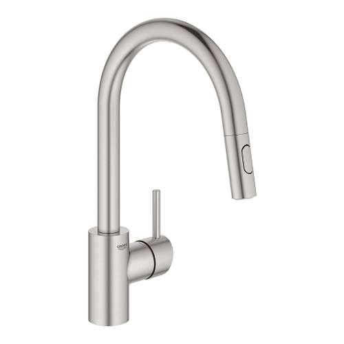 32665DC3 Concetto Single-Handle Dual Spray Pull-Down Kitchen Faucet in Supersteel
