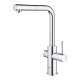 31608002 Blue 1.75 GPM Professional Kitchen Faucet Starter Kit in StarLight Chrome