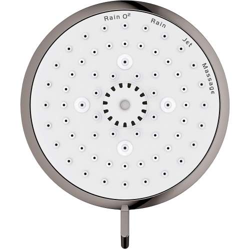 26043A01 New Tempesta Cosmopolitan 100 4 Spray Shower Head in Hard Graphite Finish